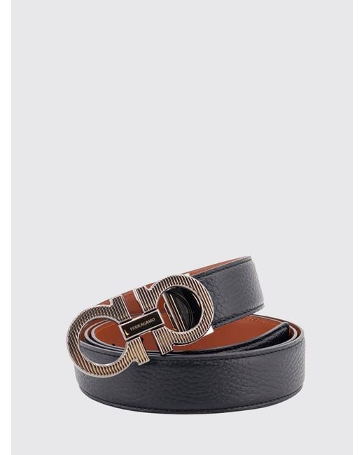 Ferragamo White Belt for men