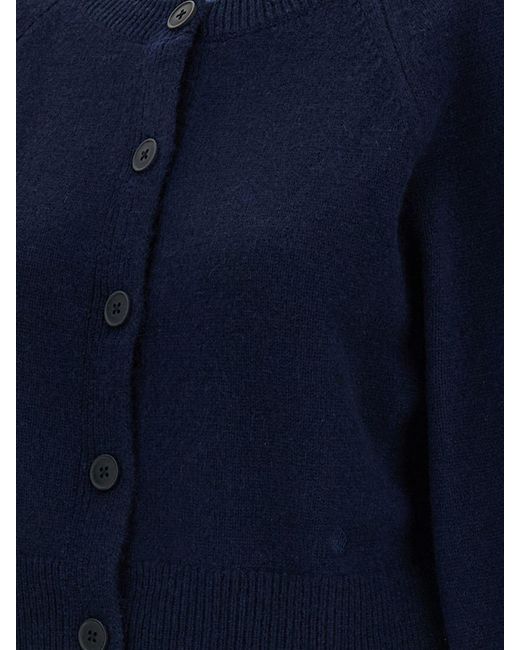 Loulou de Saison Blue Heike Slim Fit Cardigan