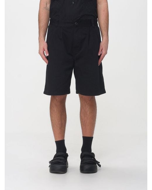 Carhartt Black Cotton Shorts for men