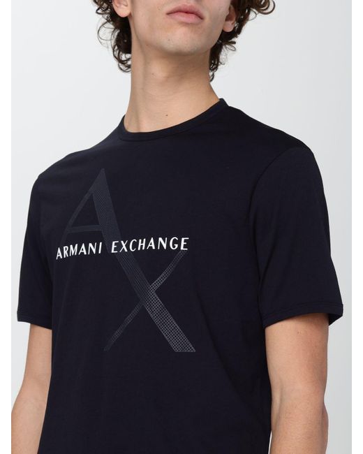 Armani Exchange T-shirt in Blue für Herren