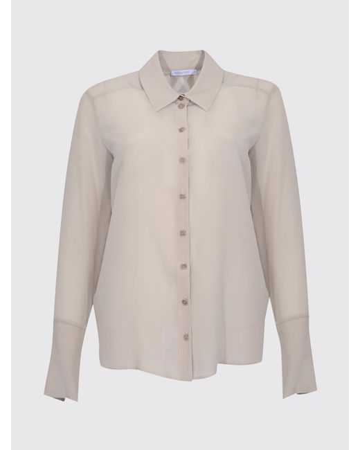 Patrizia Pepe Natural Polyester Shirt