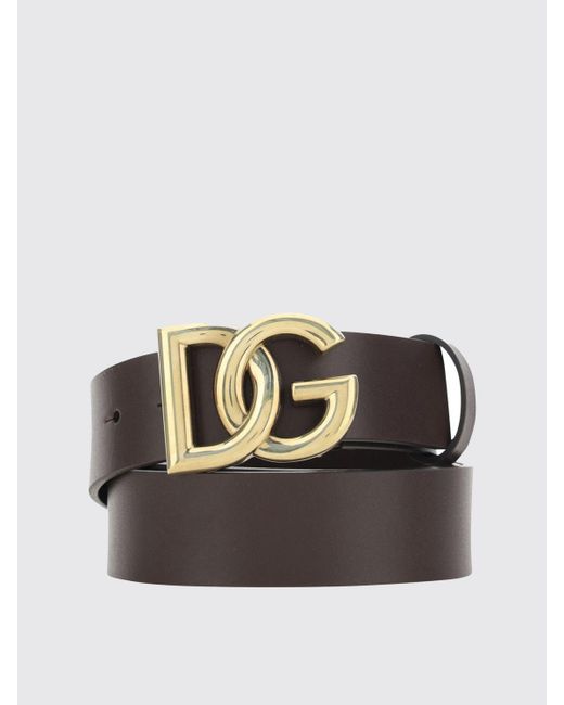 Cinturón Dolce & Gabbana de hombre de color Gray