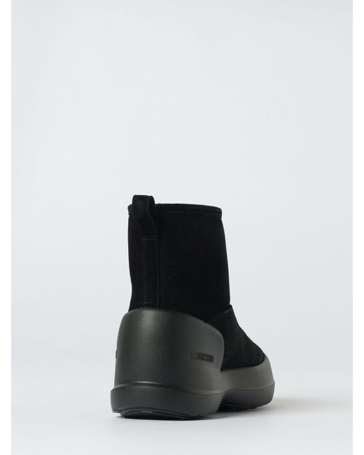 Moon Boot Black Flat Ankle Boot