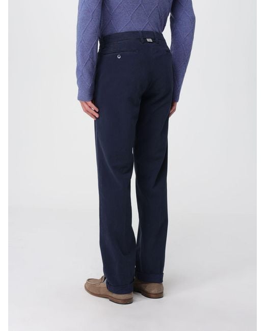 Mason's Blue Trousers for men