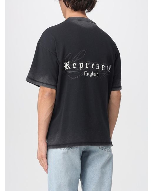 Represent Black T-Shirt for men