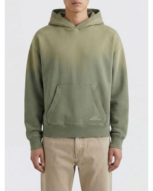 Axel Arigato Green Cotton Hoodie for men