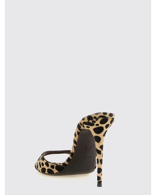 Giuseppe Zanotti Metallic Heeled Sandals