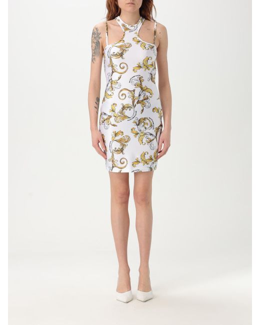 Versace Jeans Couture Natural Kleider Damen