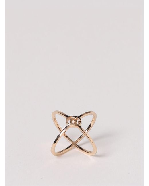 Anello Gg di Gucci in Natural da Uomo