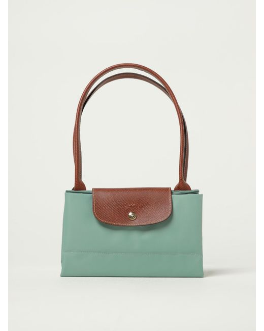 Longchamp Blue Schultertasche Damen