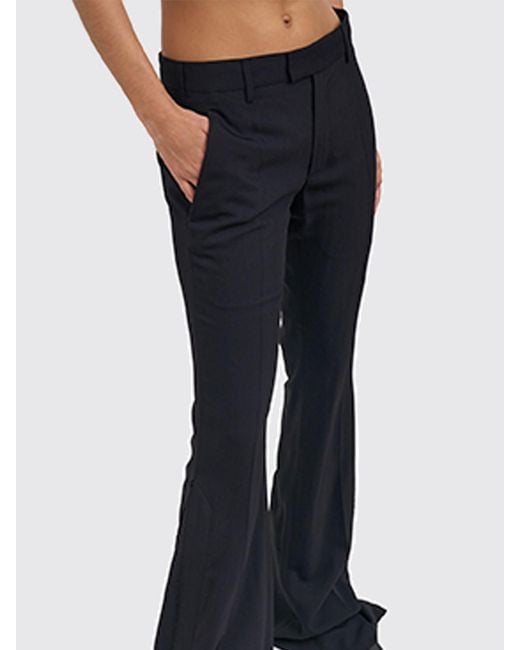 Ann Demeulemeester Blue Trousers