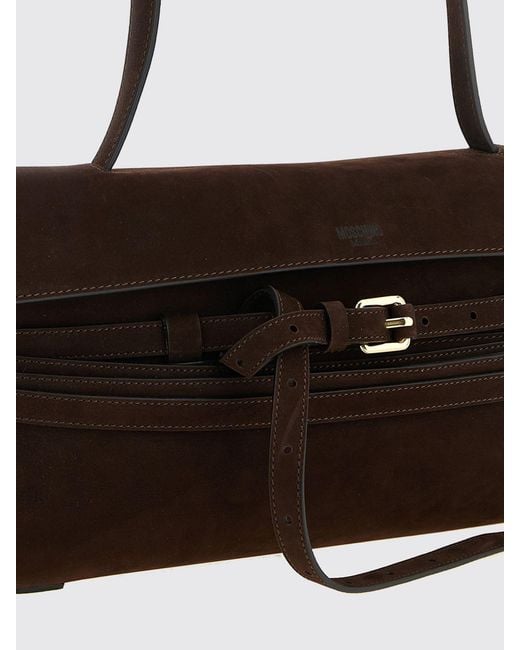 Moschino Couture Brown Shoulder Bag