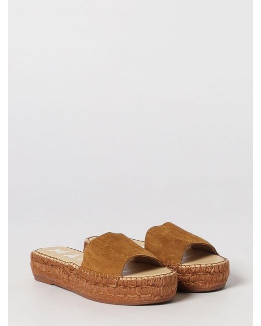 Manebí Brown Suede Mules