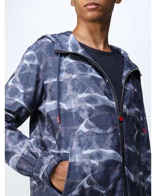 Kiton Blue Sweatshirt for men