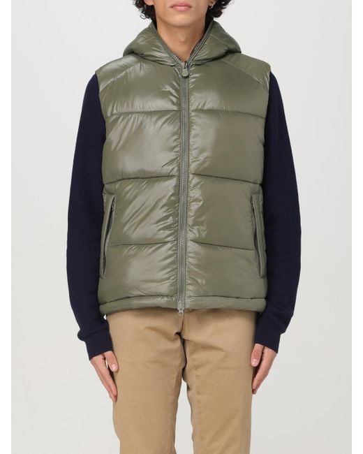 Chaleco Hombre Save The Duck de hombre de color Green