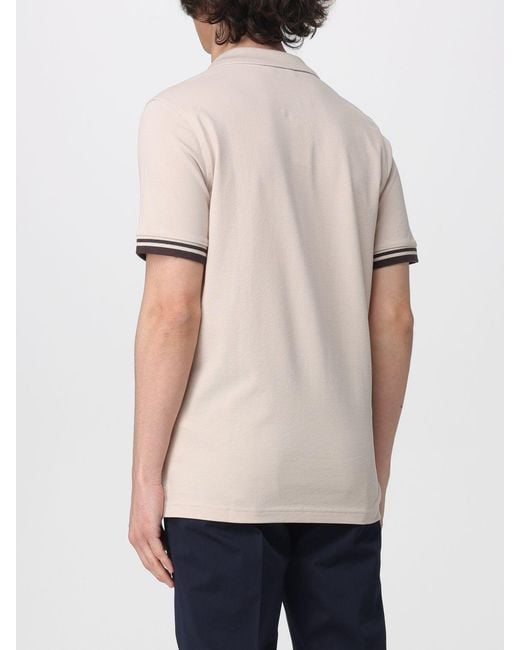 Fay Natural Basic Cotton Polo Shirt for men