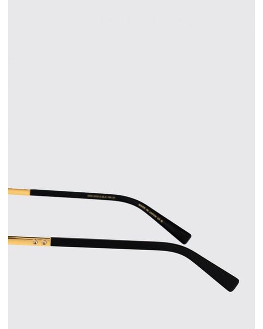 Dita Eyewear Black Mach-One Aviator Sunglasses for men