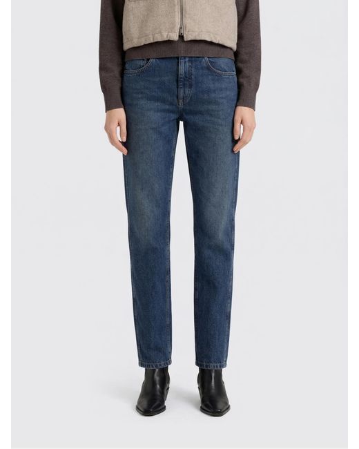 Brunello Cucinelli Blue Regular Fit Jeans