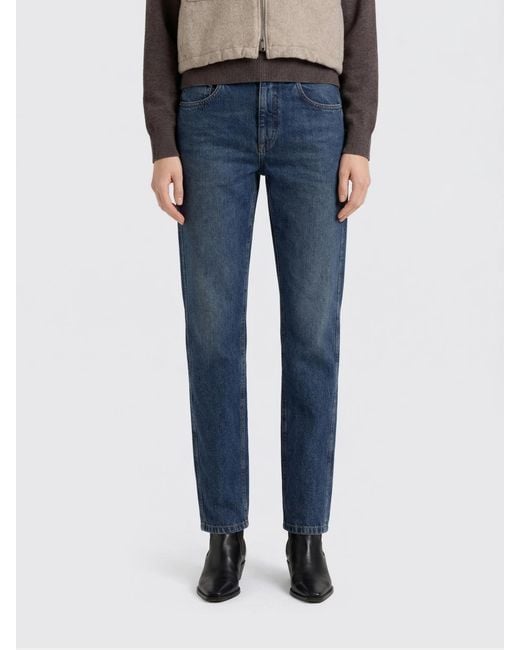 Brunello Cucinelli Blue Regular Fit Jeans