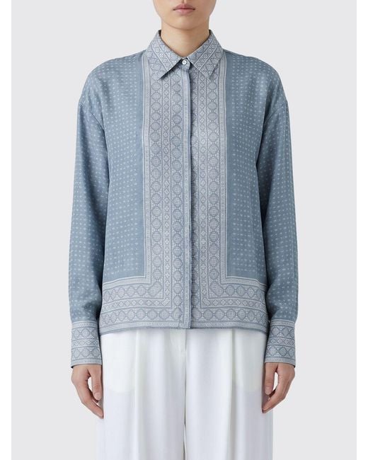 Ermanno Scervino Blue Shirt