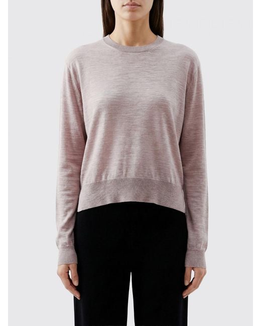Jil Sander Pink Virgin Wool And Cashmere Sweater