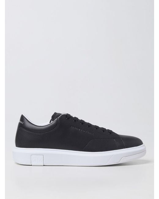 Armani Exchange Blue Trainers for men