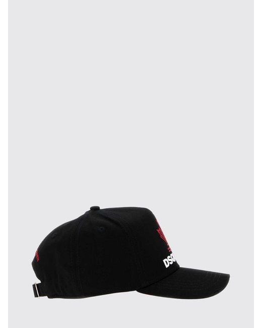 Cappello Uomo di DSquared² in Black da Uomo