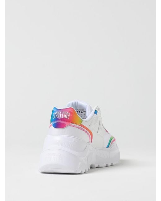 Versace Jeans Couture White Shoes
