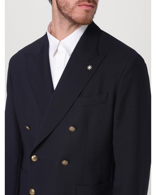 Manuel Ritz Blue Blazer for men