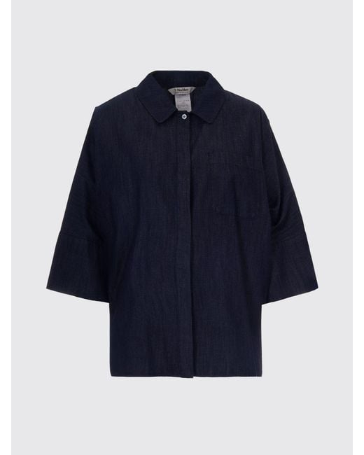 Max Mara Blue Shirt