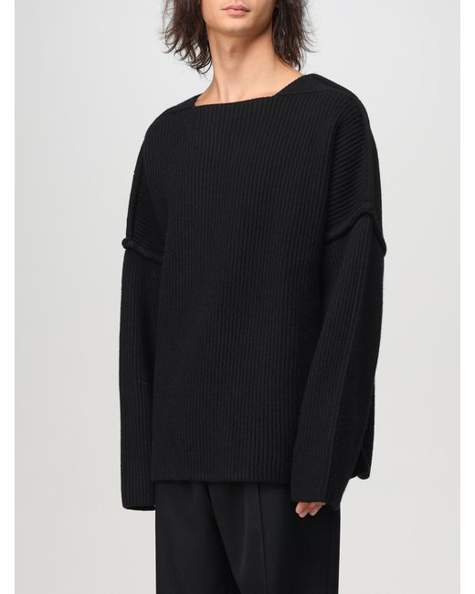 Pullover Oversize di Jil Sander in Black da Uomo