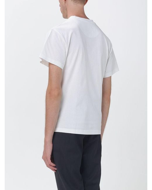 Jil Sander White Set Of Three Pure Cotton Crew Neck T-Shirts for men