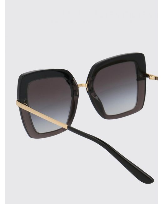 Dolce & Gabbana Black Dolce &Amp Gabbana Dg 4373 Acetate And Metal Sunglasses