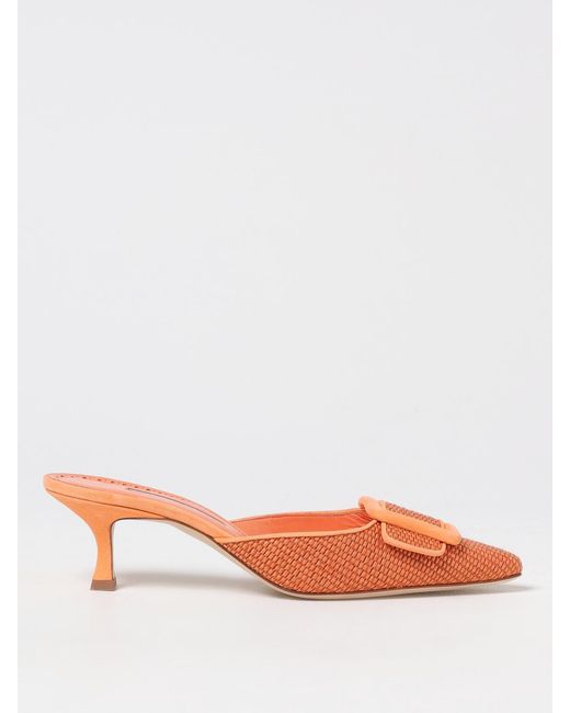 Manolo Blahnik Pink Shoes