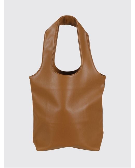 A.P.C. Brown Ninon Small Tote Shoulder Bag