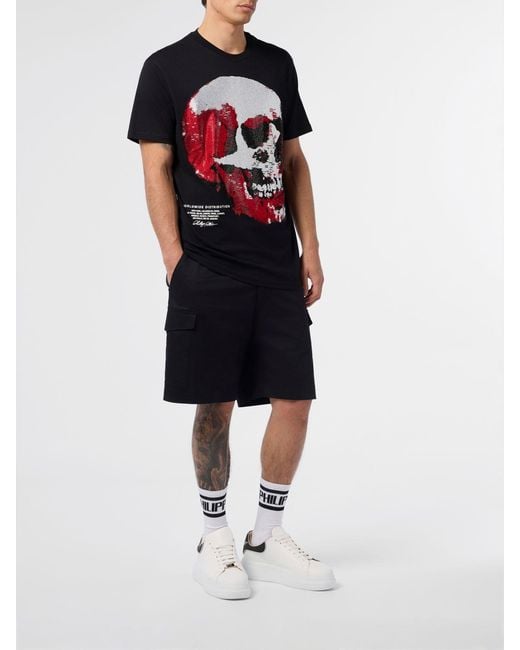 Philipp Plein Red T-Shirt for men
