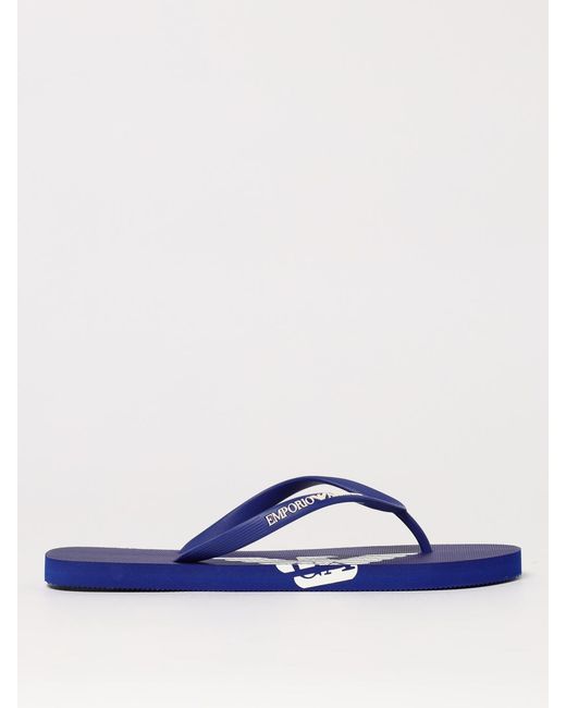 Emporio Armani Blue Shoes for men