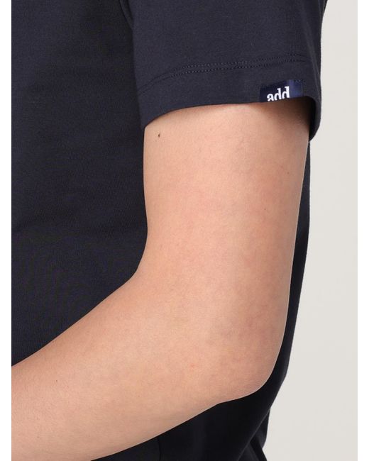 T-Shirt Basic di Add in Blue da Uomo