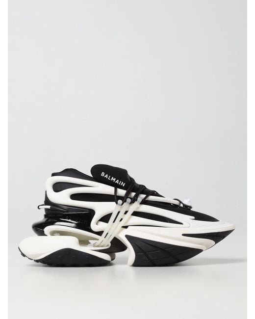 Balmain Sneakers Man in Black for Men Lyst UK