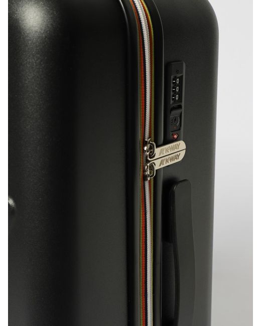 K-Way Black Travel Bag for men