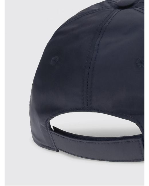 Fendi Blue Nylon Hat for men