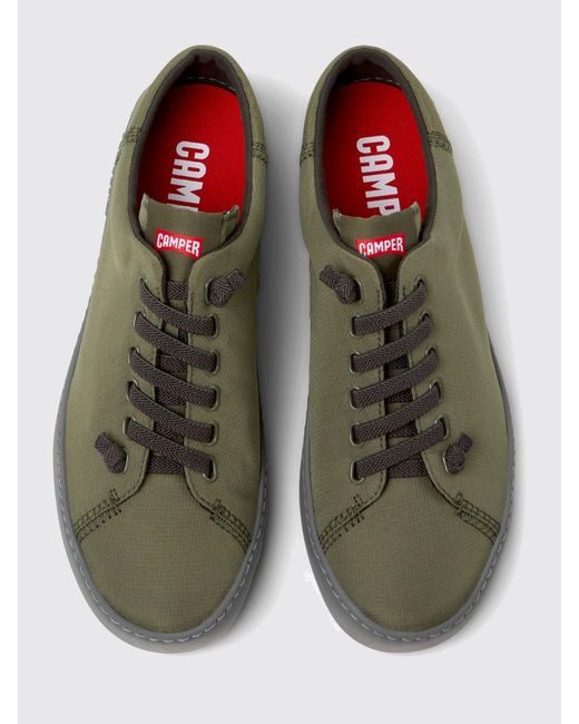 Camper Green Peu Touring Sneakers for men