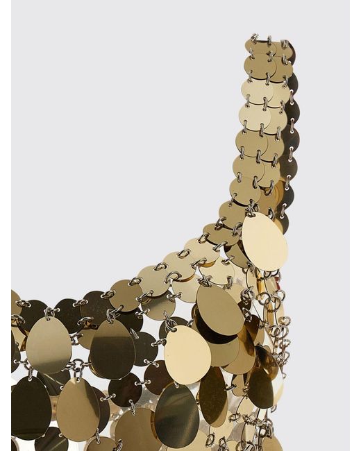 Rabanne Black Sequin Top