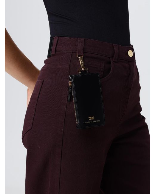 Elisabetta Franchi Black Jeans