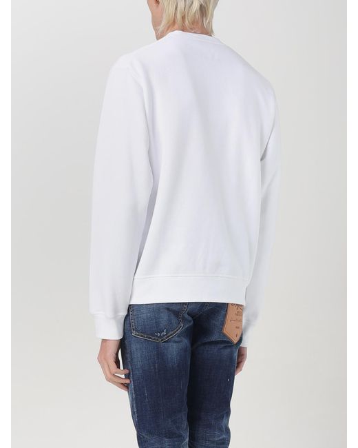 DSquared² White Sweatshirt for men