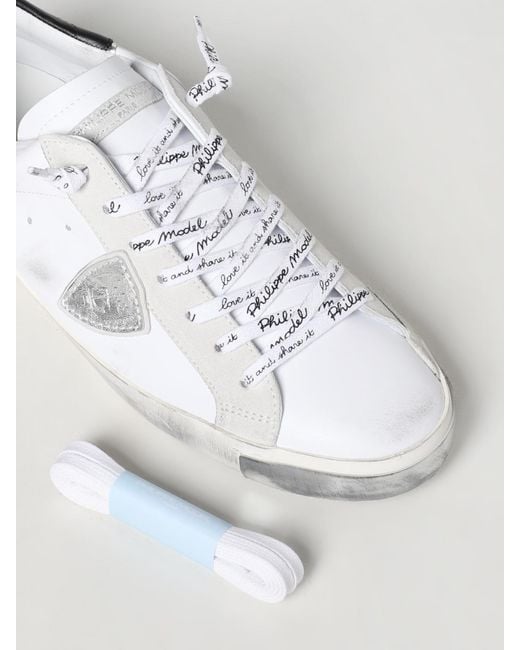 Philippe Model Sneakers Herren in White für Herren