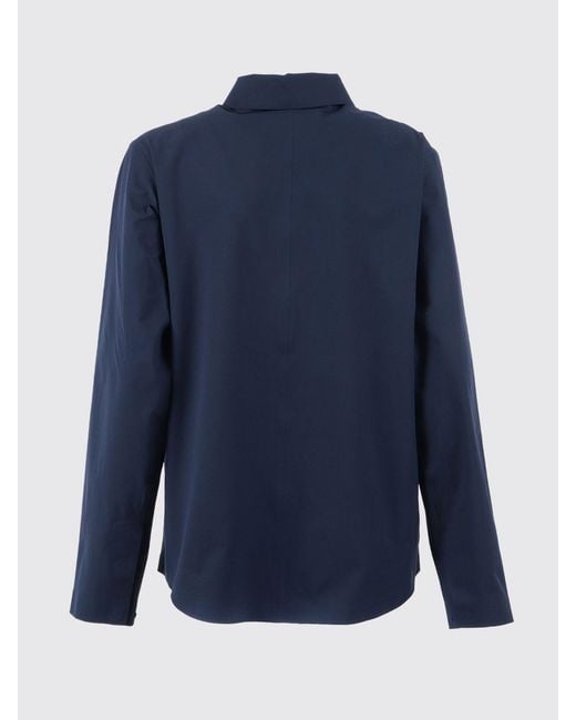 K-Way Blue Technical Fabric Casual Shirt for men