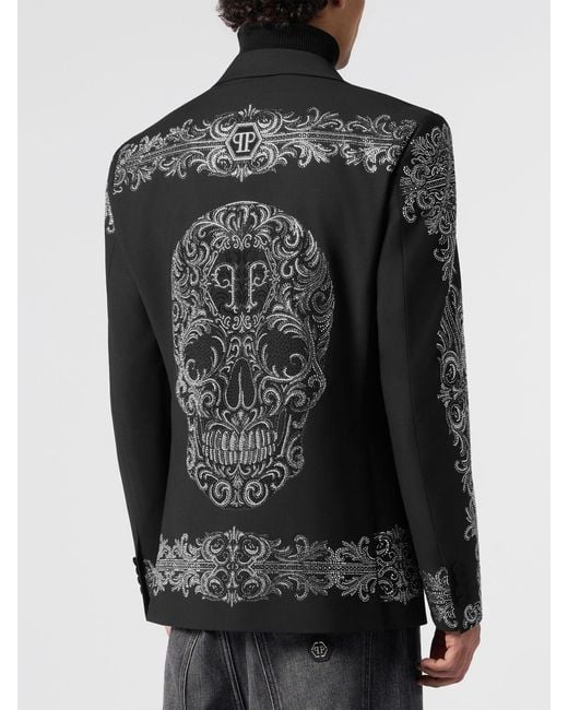 Philipp Plein Black Blazer for men