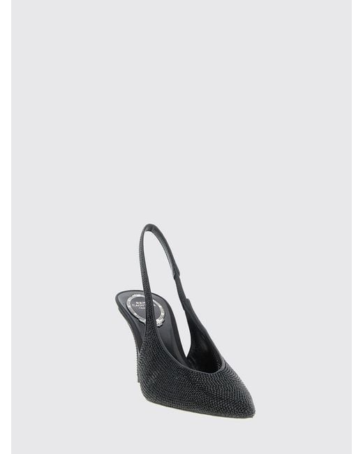 Rene Caovilla Black High Heel Shoes