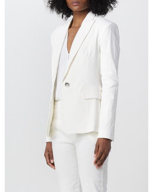 Pinko White Blazer